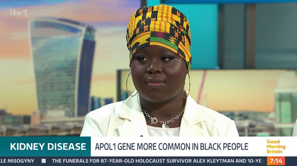 Genieva Owens lost her mum to kidney failure