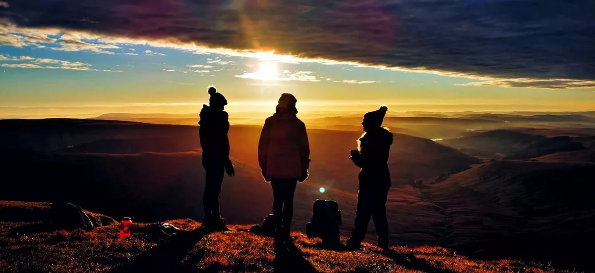 I’m also self-aware enough to know I’m part of the problem. I came for the same thing as everyone else, a photogenic sunrise shared with my hiking pals