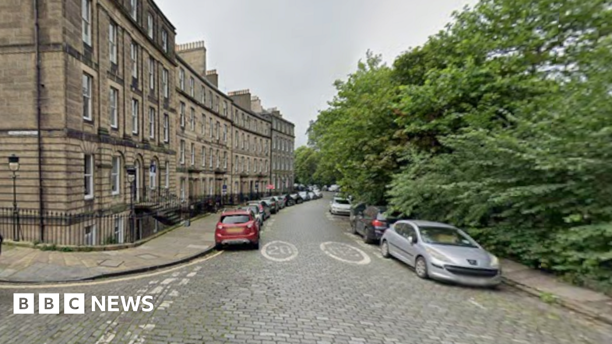 A general view of Royal Crescent in Stockbridge.