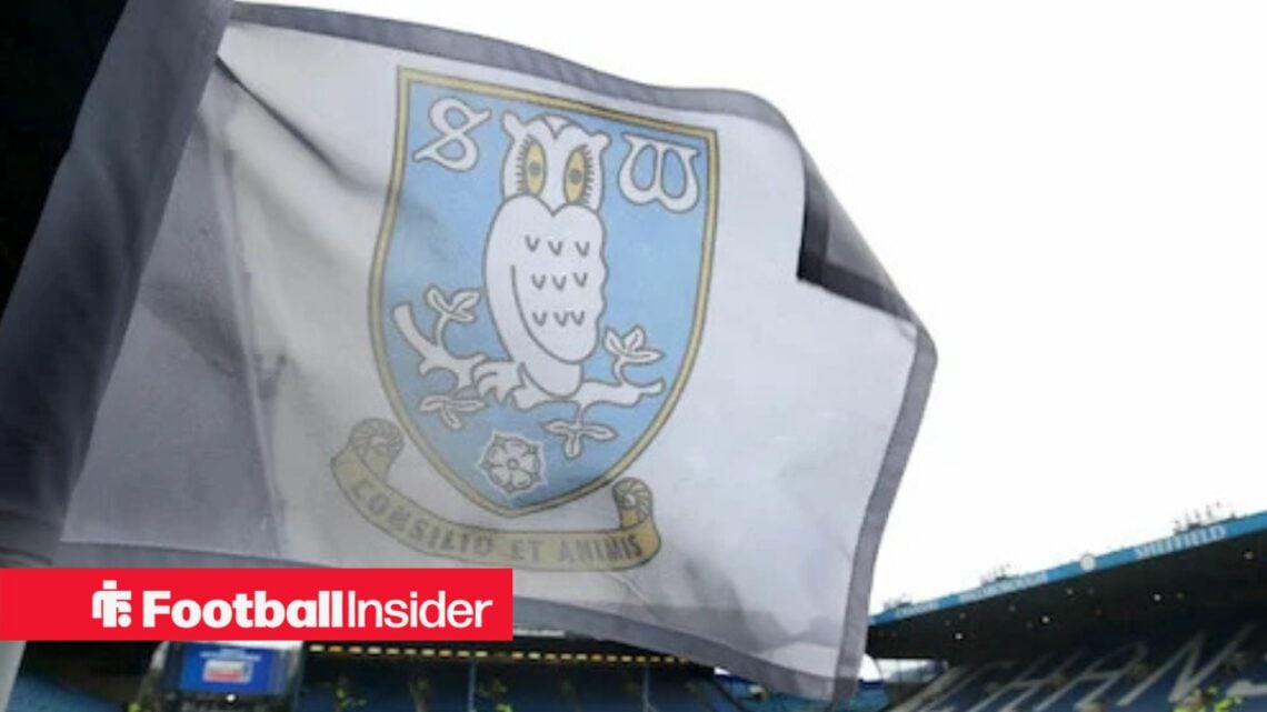 Sheffield Wednesday flag at Hillsborough