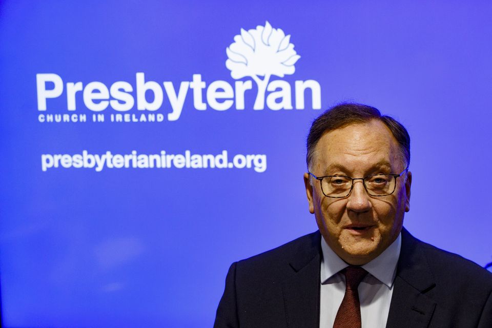 Former Presbyterian moderator Rev Trevor Gribben who stood down after a review found ‘serious failings’ in safeguarding (Liam McBurney/PA)