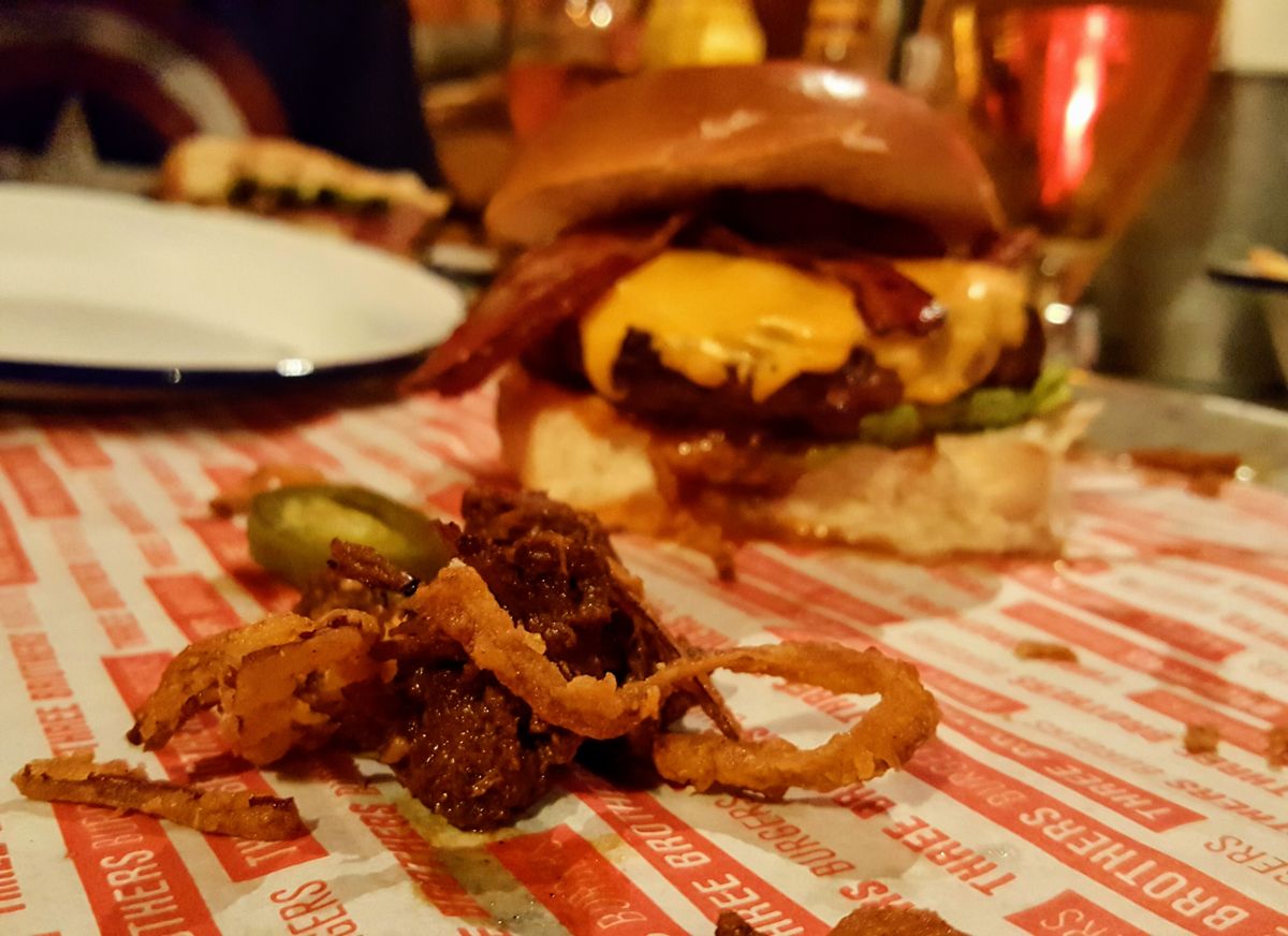 Bacon Cheeseburger at Three Brothers Burgers