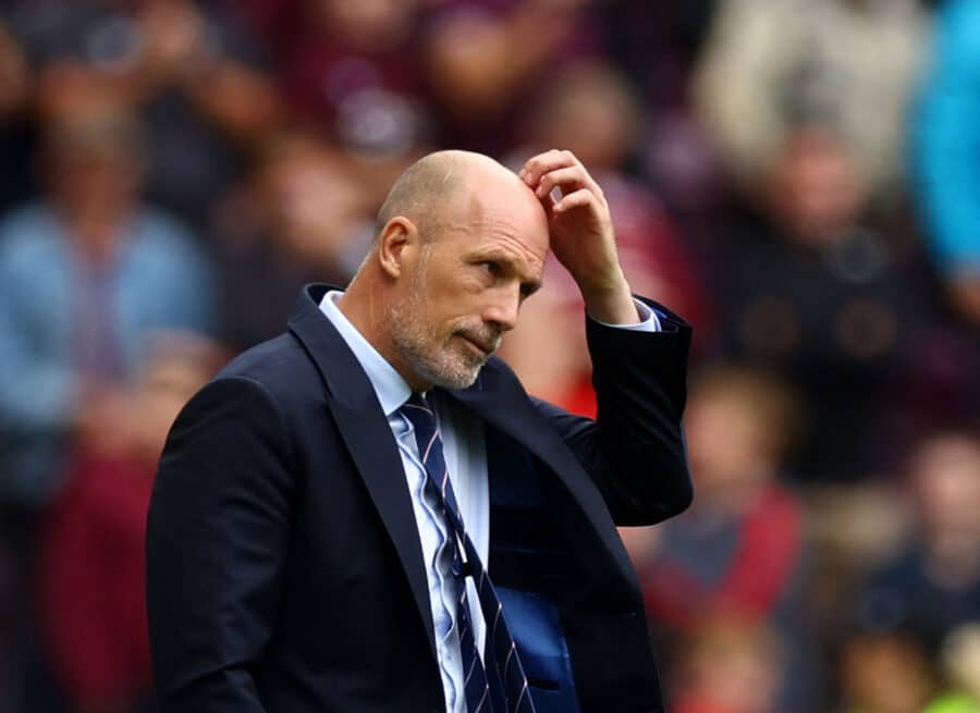 Norwich City manager Philippe Clement after the match