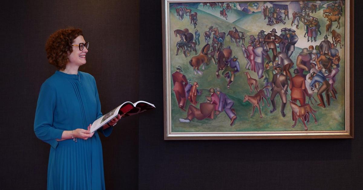 Painting by Scottish artist achieves world record price at auction