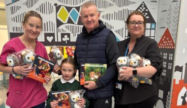 Musselburgh author gifts books to children and pensioners