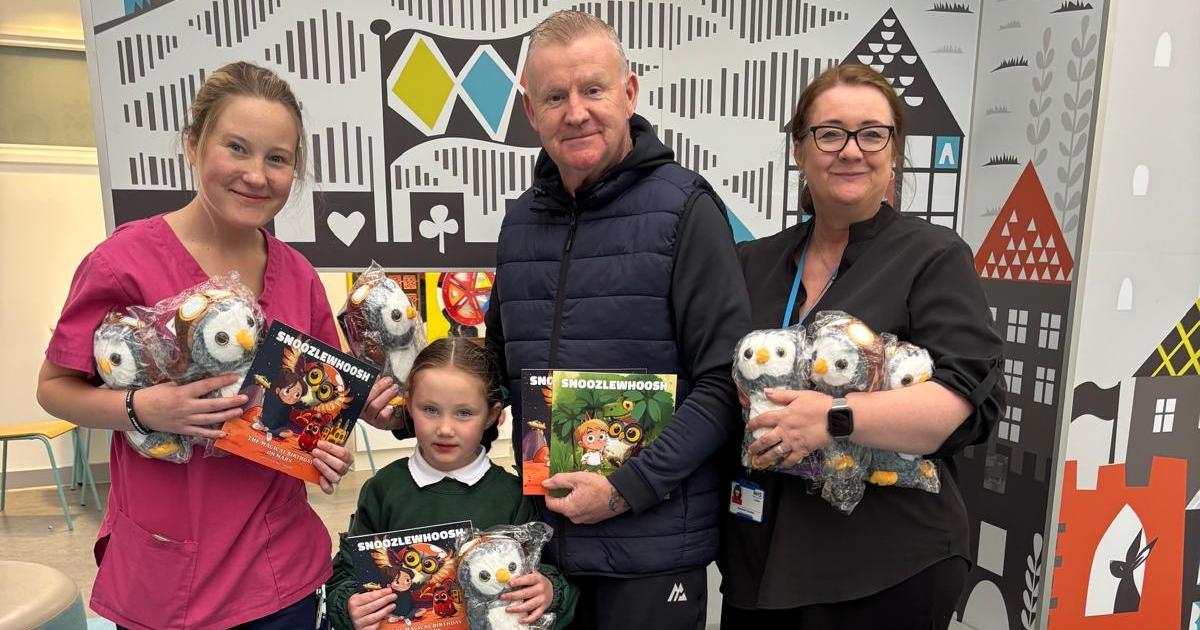 Musselburgh author gifts books to children and pensioners