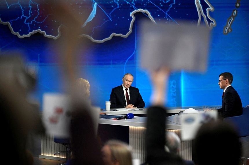 Putin recently claimed to be ready to 