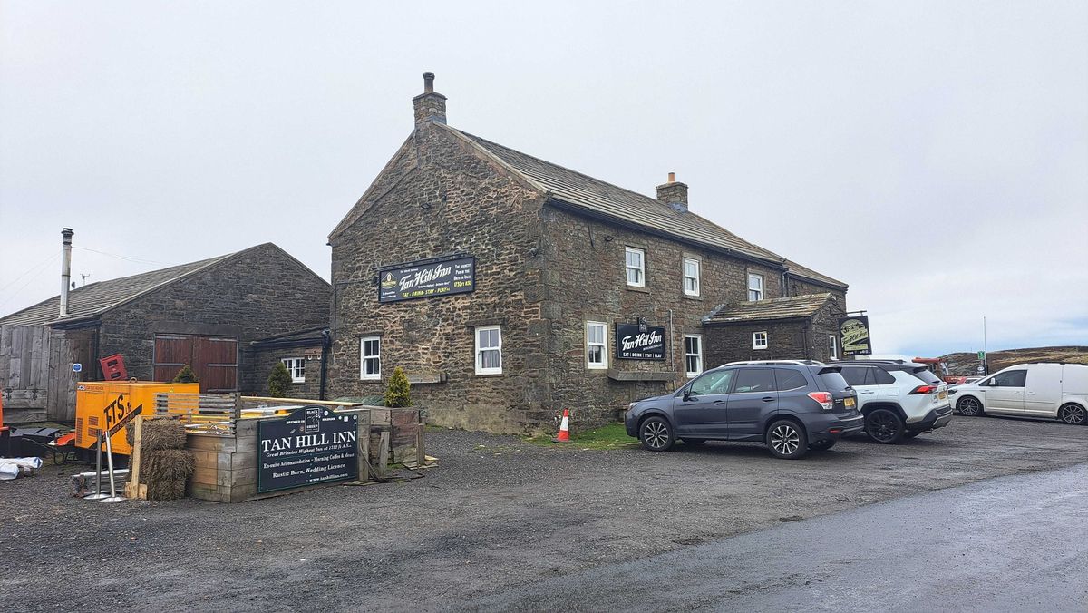 The Tan Hill Inn in the Yorkshire Dales