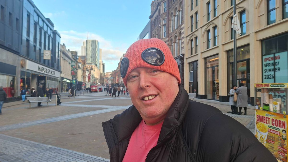 Boxing Day shopper Michael Dixon