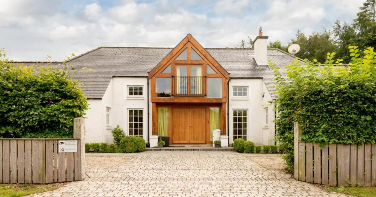 Stunning East Lothian country retreat on the market for more than £1m