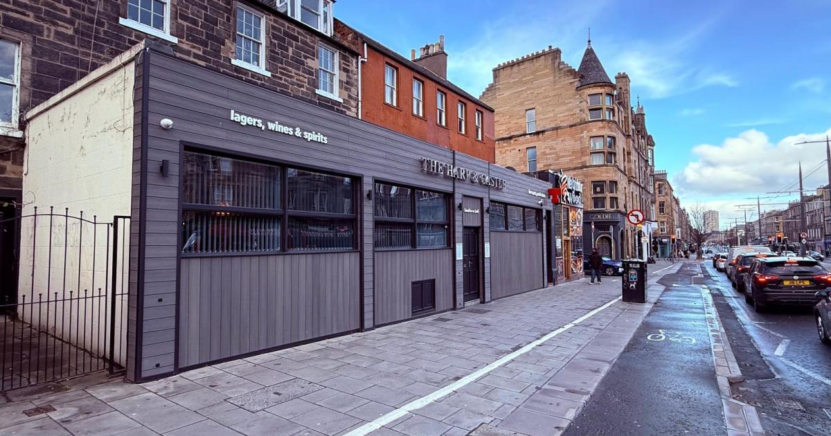 Edinburgh Hibs bar with links to Trainspotting for sale