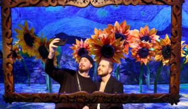 'Immersive' Monet and Van Gogh exhibits open in Edinburgh