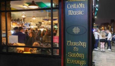 Historic Glasgow trad music pub named best venue in Scotland