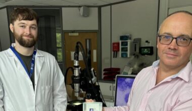 Bournemouth University measures world's smallest sculpture