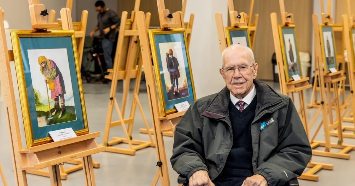 Paintings by hospice patient in Bishop Auckland exhibition