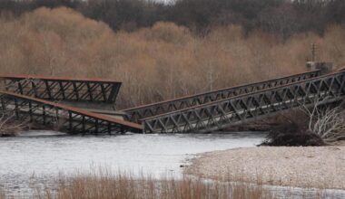 'Devastating': Historic bridge collapses into Scottish river