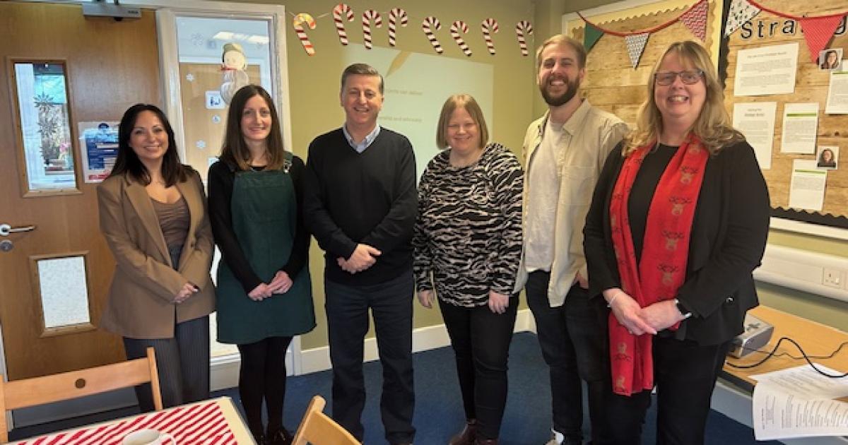 Douglas Alexander MP visits Musselburgh's First Step Project