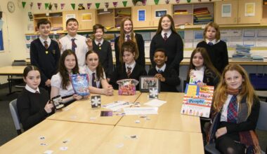 Special USA delivery is sent to pupils at Greenock school