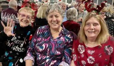 Musselburgh Over 50’s Club enjoys festive party fun