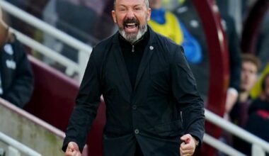 Derek McInnes says he ‘expected us to win’ after leaders Hearts beat Rangers