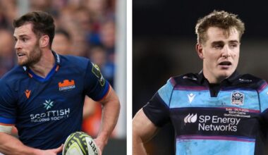 All the details as Edinburgh Rugby host Glasgow Warriors