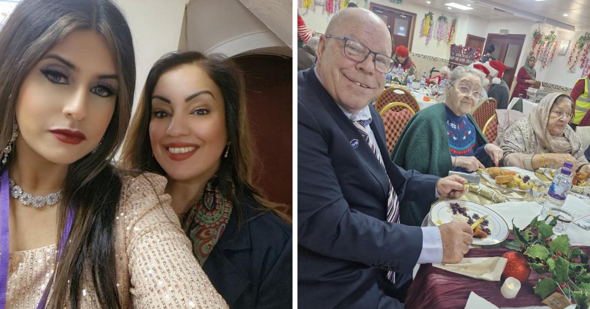 Free Christmas lunch held in Shearbridge Road mosque