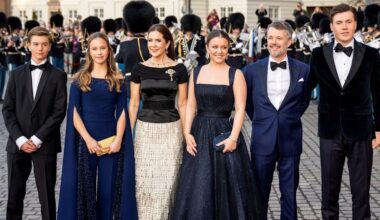 King Frederik and Queen Mary and their four children get royal home ready for Christmas - watch