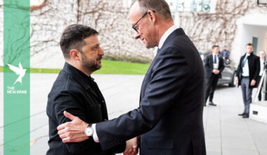 Ukraine's Zelensky drops NATO ambition as peace talks begin