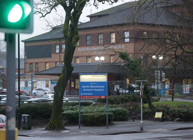The hospital in north Manchester 