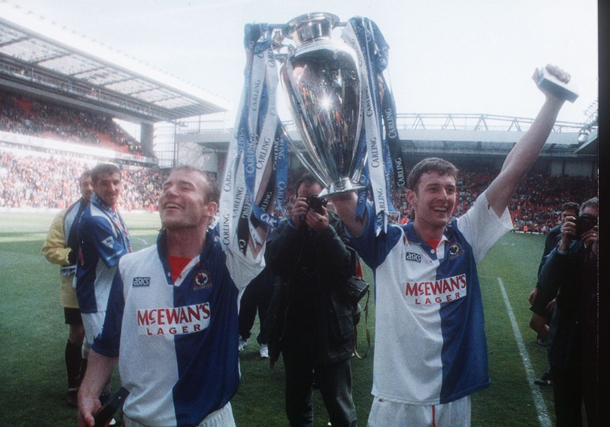 Alan Shearer won the Premier League title during his spell at Blackburn Rovers