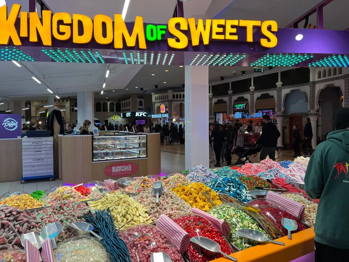Kingdom of Sweets at the Trafford Centre 