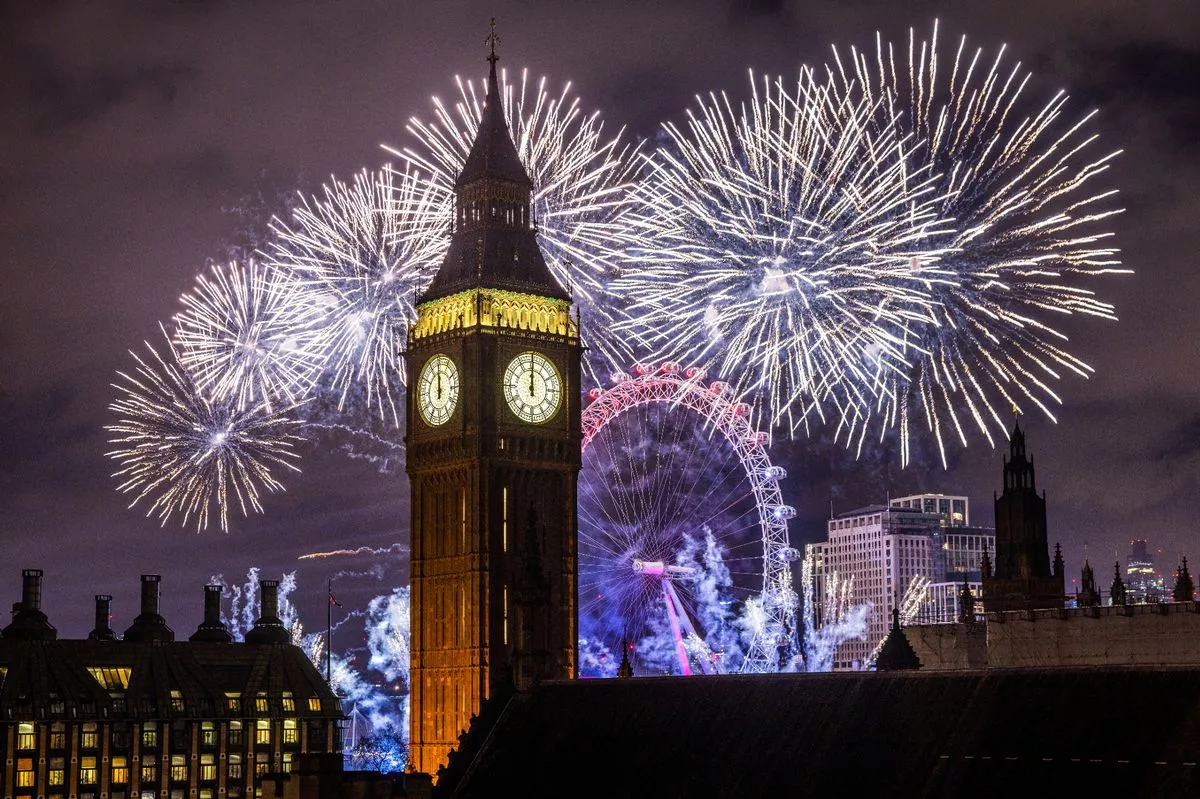 London's firework display is renowned around the world