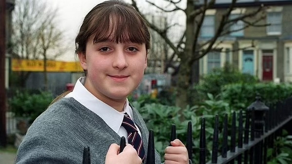 a young Natalie Cassidy Eastenders BBC
