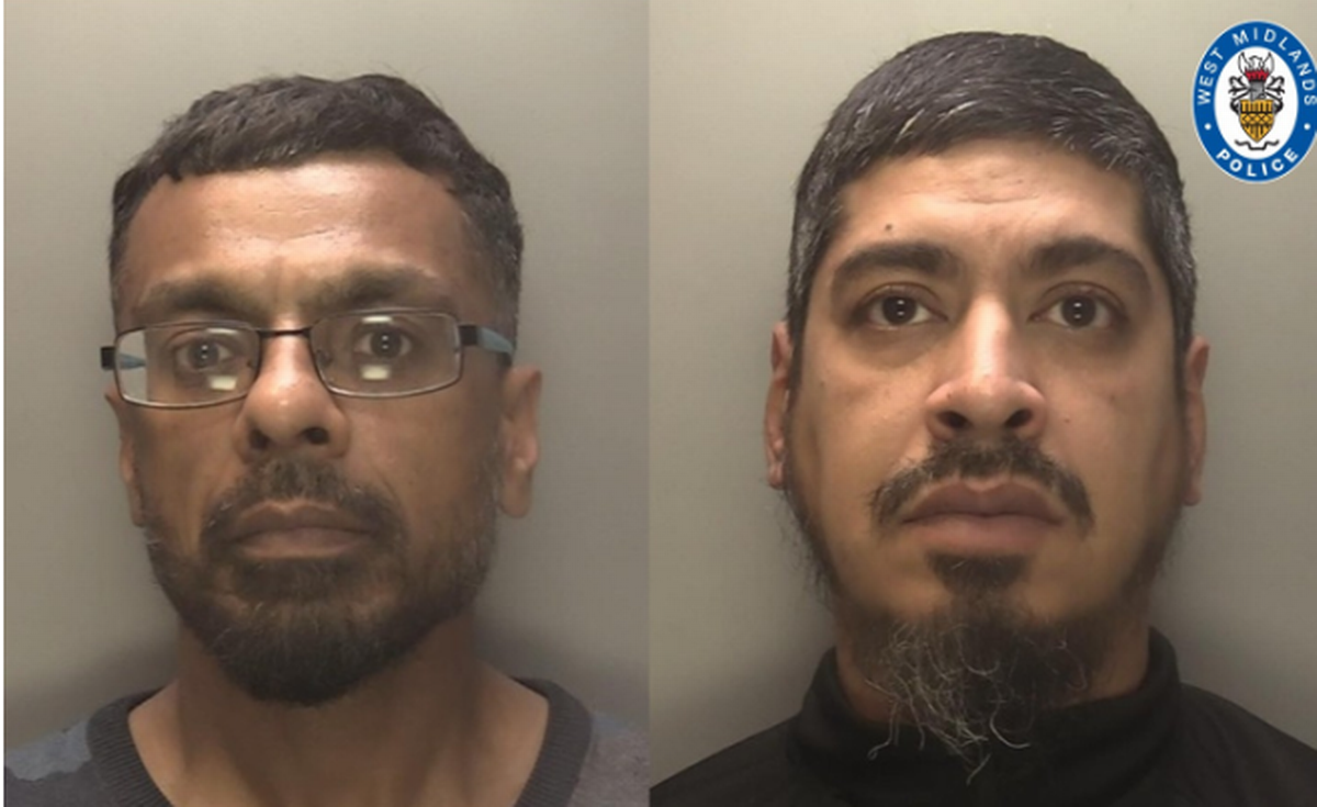 (L-R) Shaban Arif and Mohammed Nadim