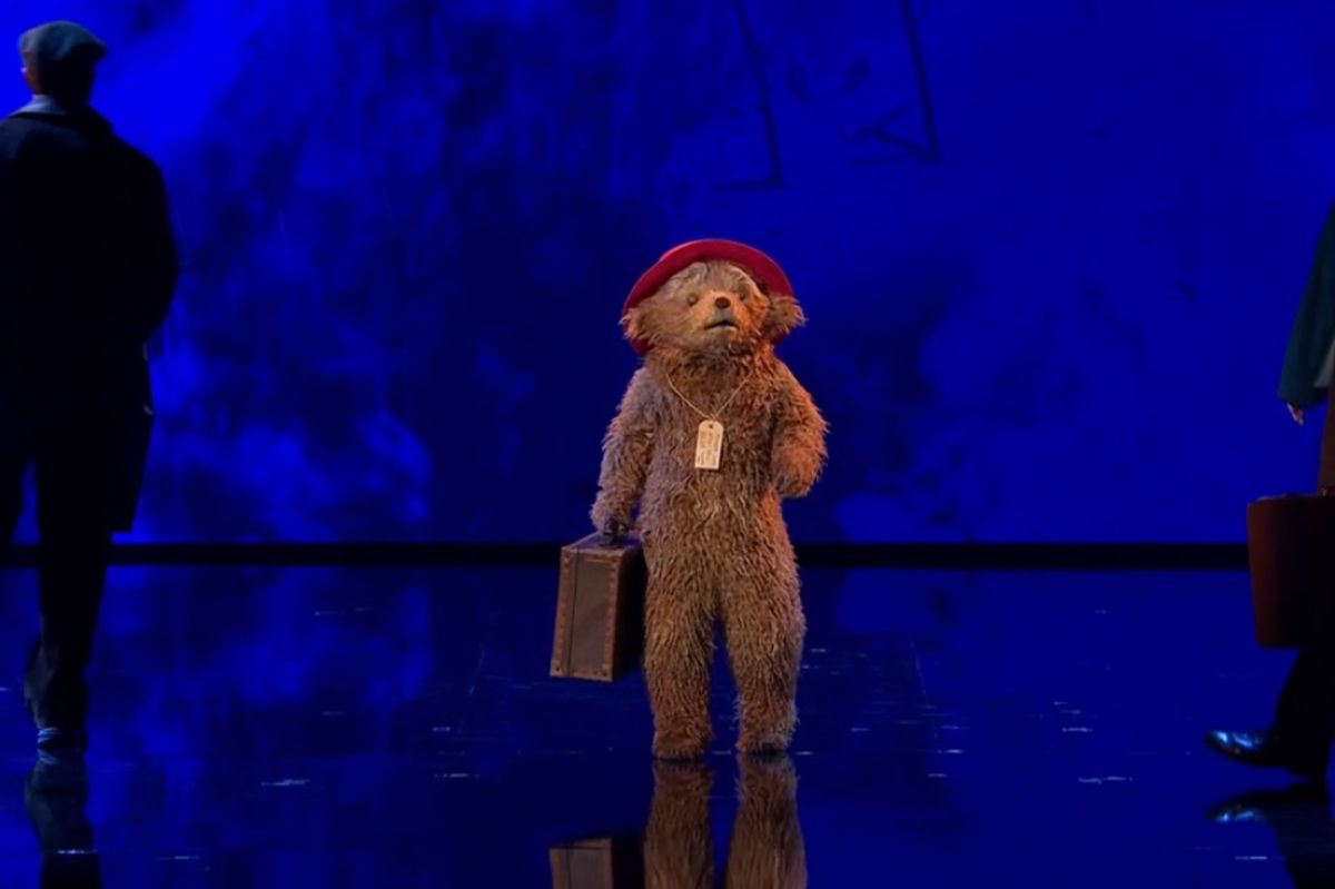 Fans were treated to an early glimpse of the Paddington Bear musical