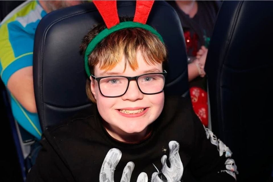 Leo McAfee (12) who was on the trip with mum Lisa