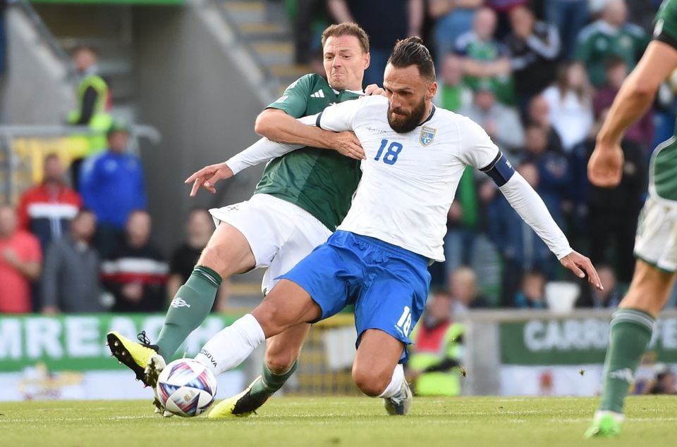 Jonny Evans enjoyed a distinguished career that saw him make 107 appearances for Northern Ireland