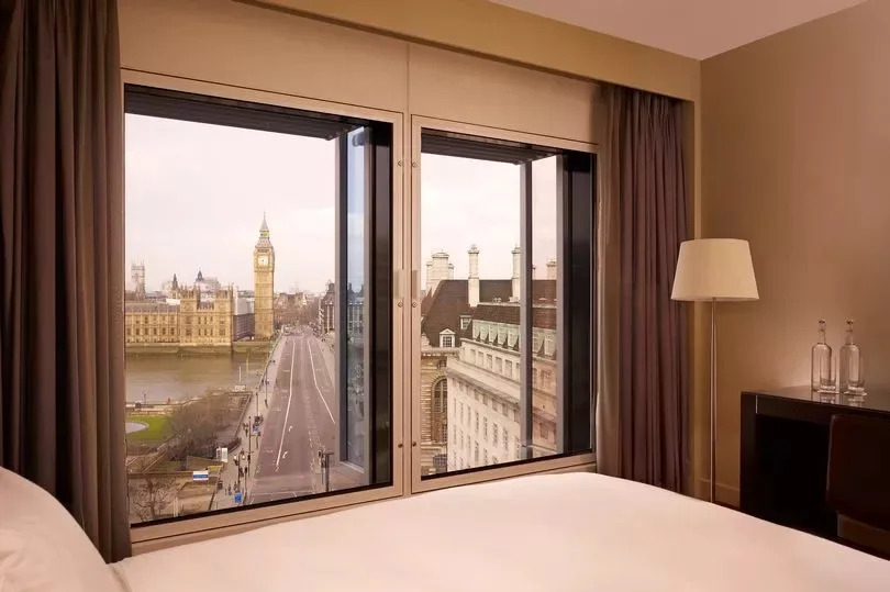 The views from the room were incredible