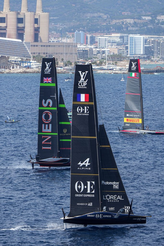 Orient Express Racing of France racing INEOS Britannia