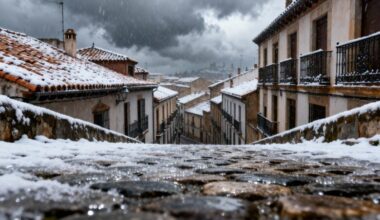 Spain hit by freezing temperatures down to -11°C and snow in six regions