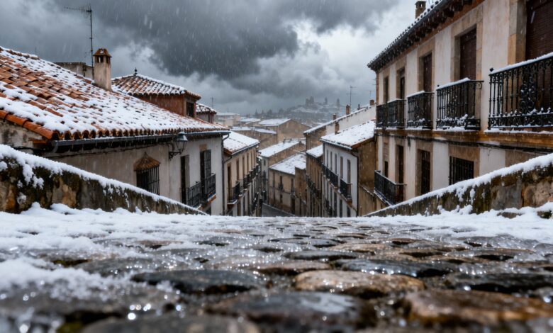 Spain hit by freezing temperatures down to -11°C and snow in six regions