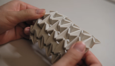 3D printed Origami mechanism