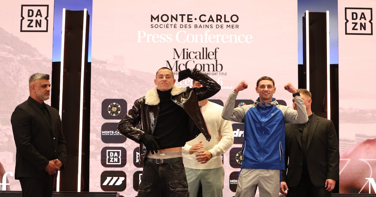 Sean McComb grieving for grandmother Jean as he prepares for title defence against ‘Fresh Prince of Monaco’ – The Irish News