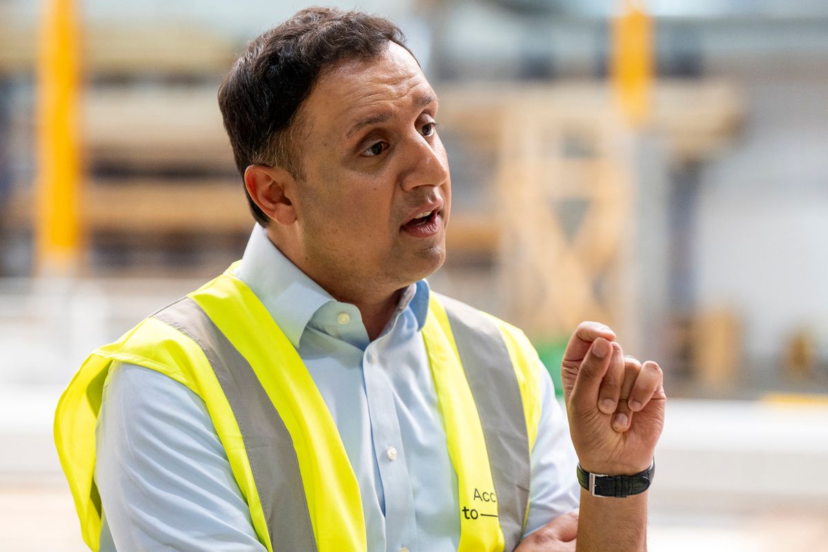 Scottish Labour leader Anas Sarwar tore into Nigel Farage