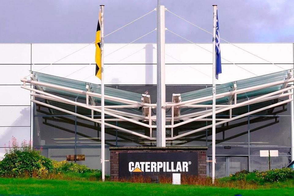 Caterpillar in Belfast. Picture: Arthur Allison/Pacemaker Press