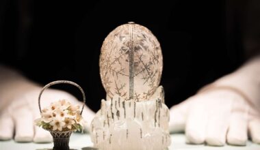 Jewel-studded Faberge egg sells for record £22.9m at London auction