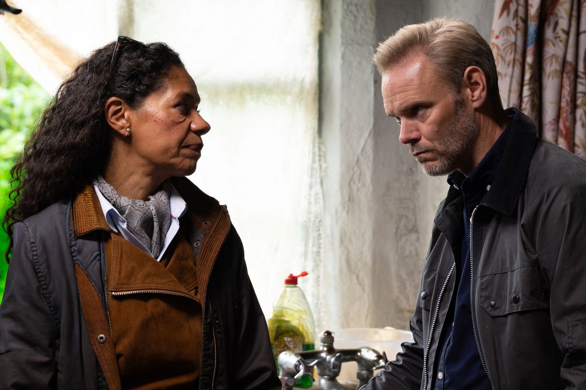 Jaye has hinted that her character Celia and her 'son' Ray Walters will pack up and leave