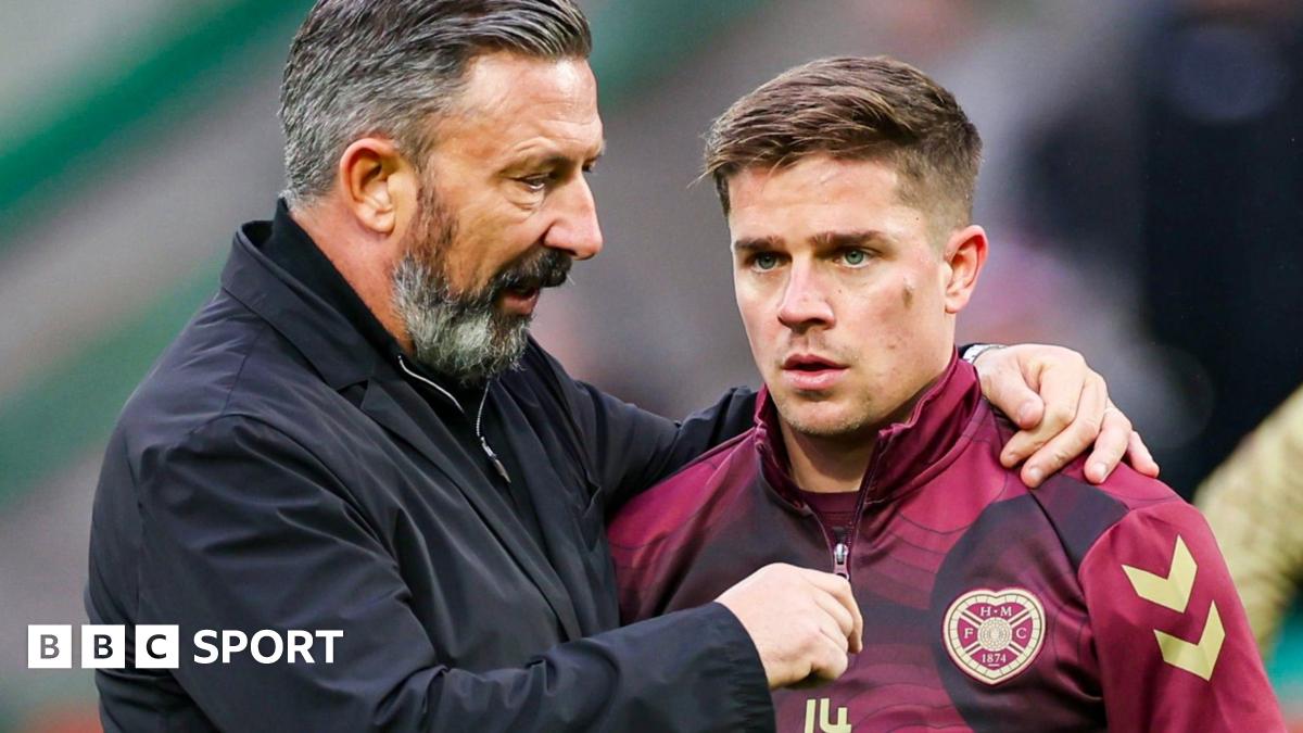 Derek McInnes and Cammy Devlin