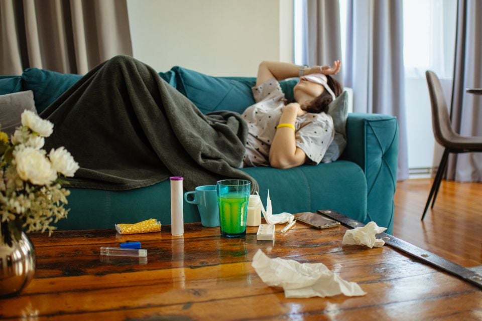 Flu cases have spiked in recent weeks (Credit: Getty)