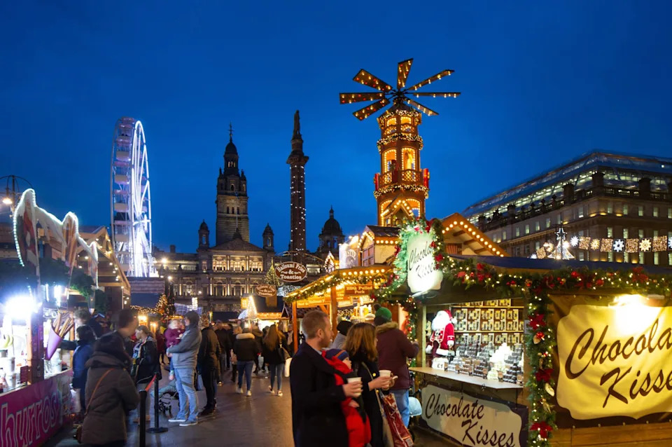 Glasgow Christmas Market, Scotland